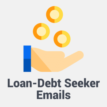 loan and debt seeker emails